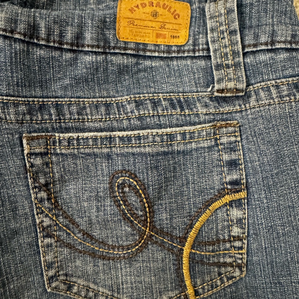 Preowned Stylish Blue Denim Jeans - Picture 3 of 10